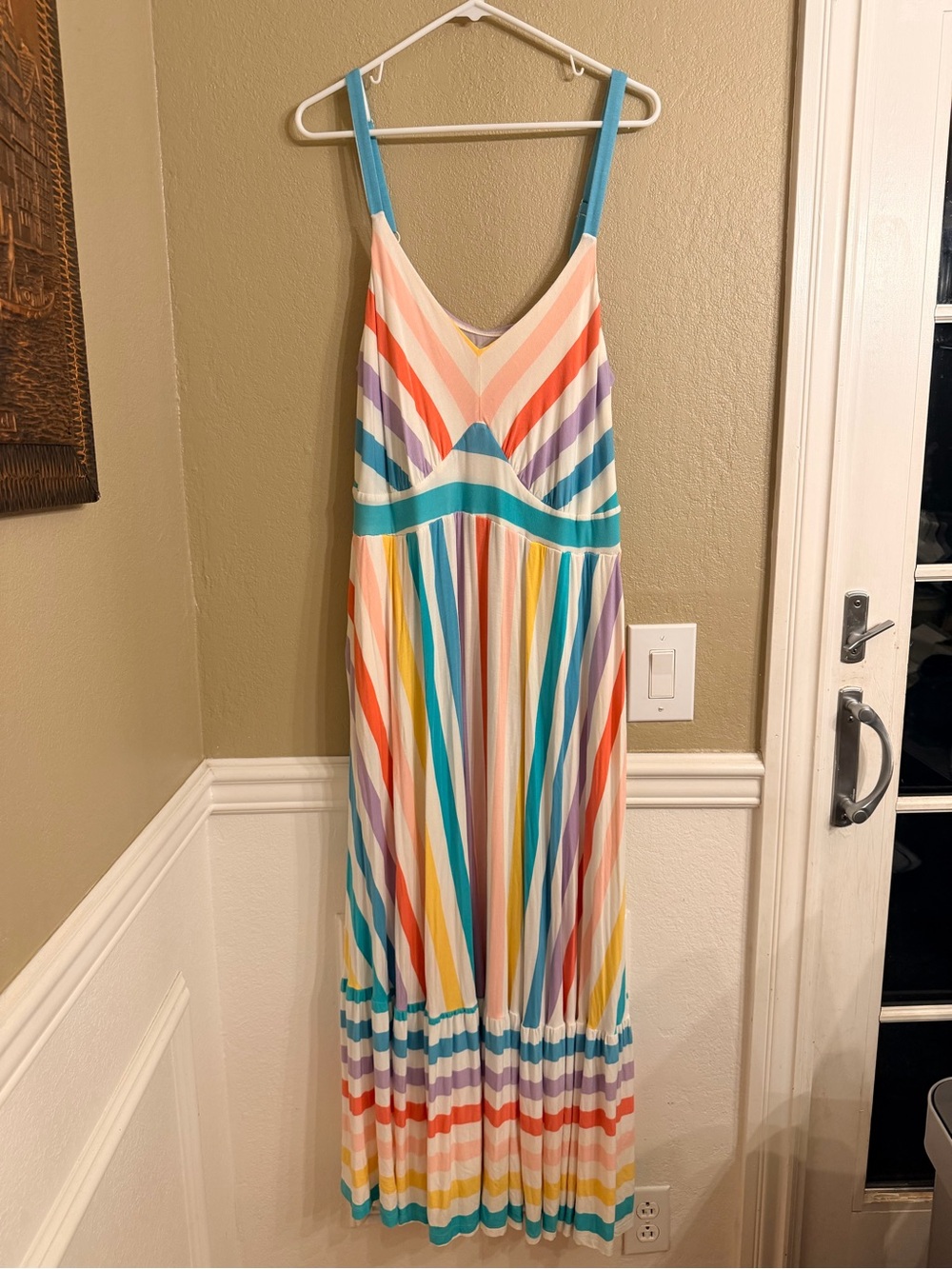 Torrid Striped maxi dress